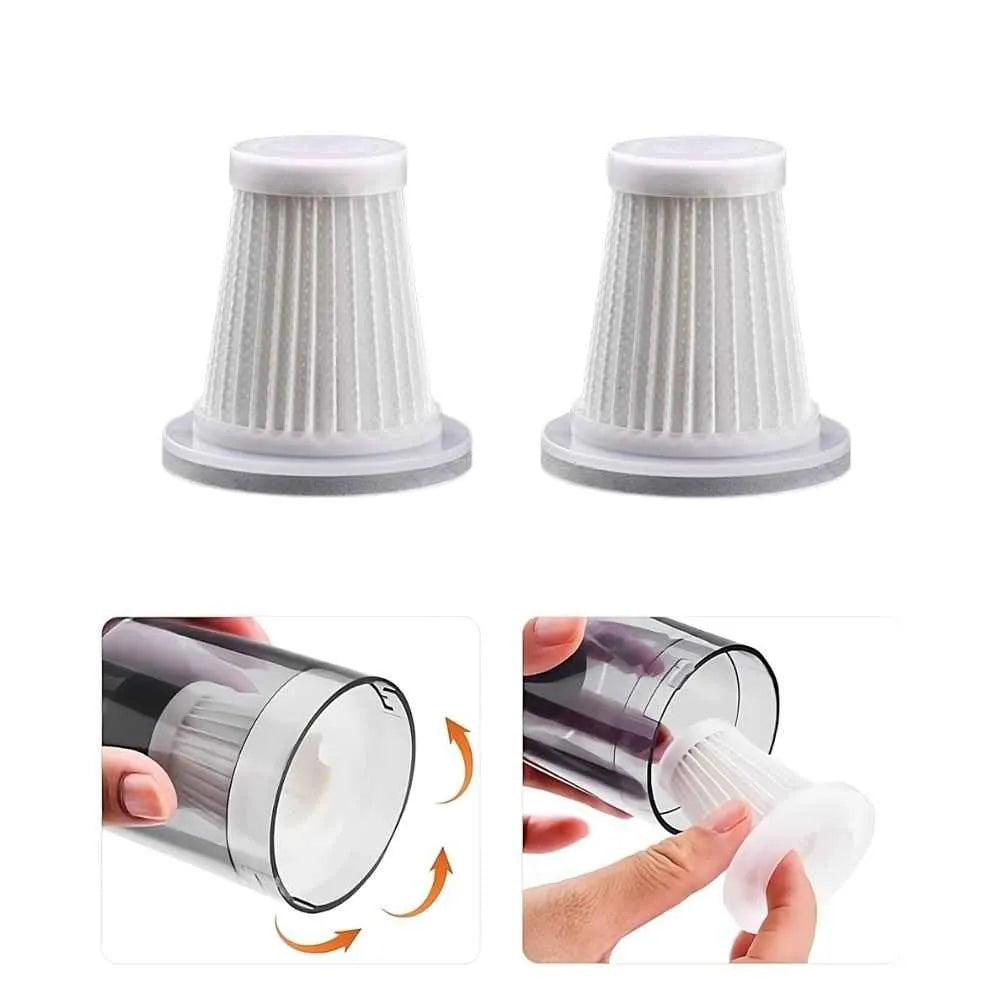 (2) Extra Hepa Filters